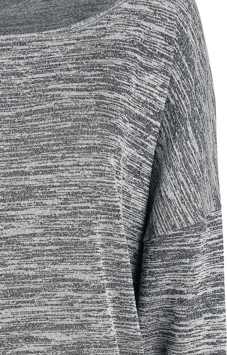 Produktbild RED by EMP Oversized Melange Wideneck Sweater (M)