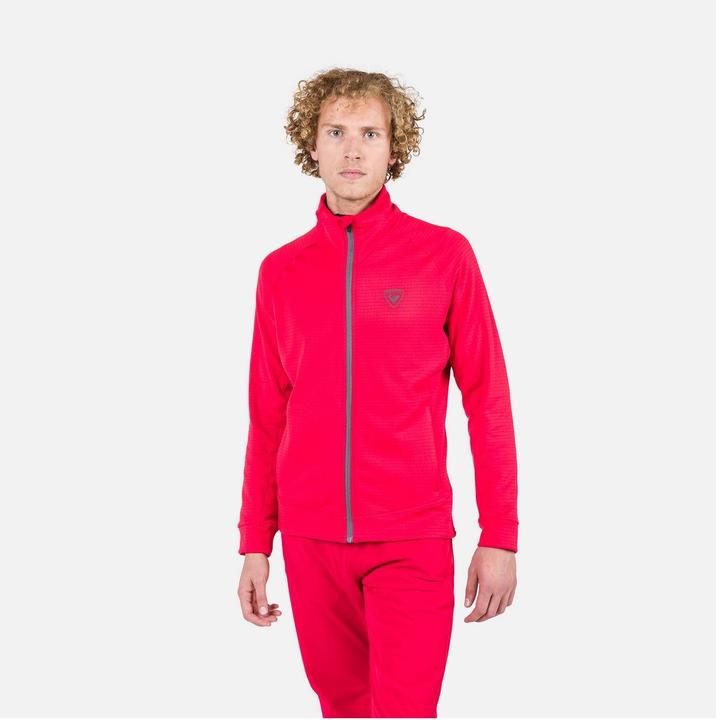 Produktbild Rossignol Blackside Fleece Fz Rotes Sweatshirt (L)