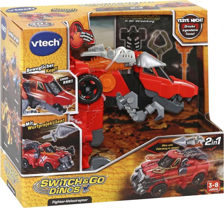 Produktbild VTech Switch & Go Dinos - Fighter-Velociraptor