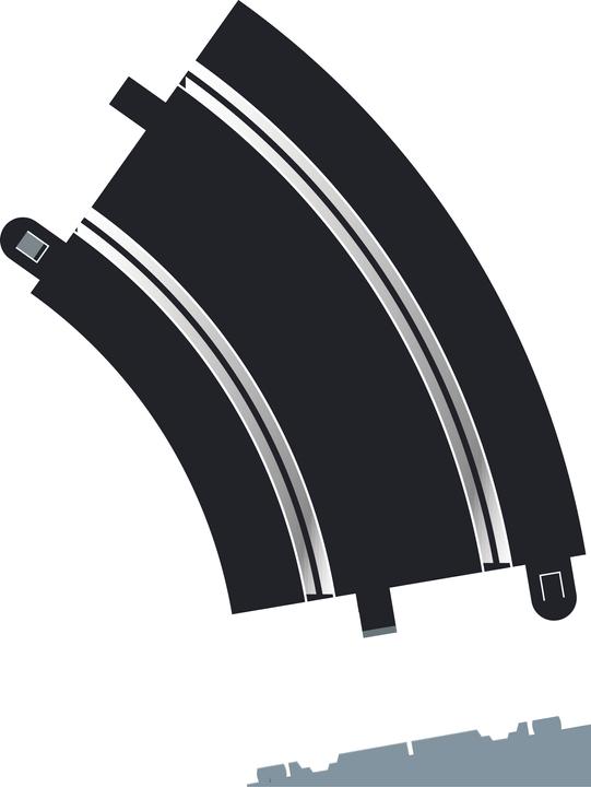 Produktbild Scalextric Banked Curve R2 45°