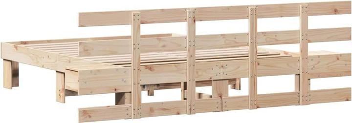 Produktbild vidaXL Plattformbett (160 x 200 cm)