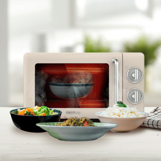 Produktbild Cecotec Microondas Proclean 3110 Retro Beige (20 l)