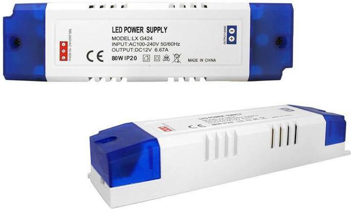 Produktbild Lasmex Schaltnetzteil 80W/6,67A 12V IP20