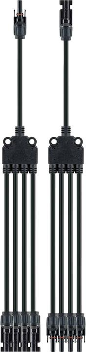 Image du produit Schwaiger Câble adaptateur 4in1 Set 0.2m (Matériel de montage du système solaire)