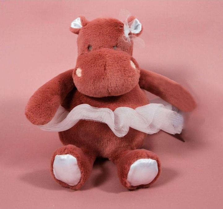 Productafbeelding Doudou et Compagnie Nijlpaard Tutu, terracotta 22cm (16 cm)