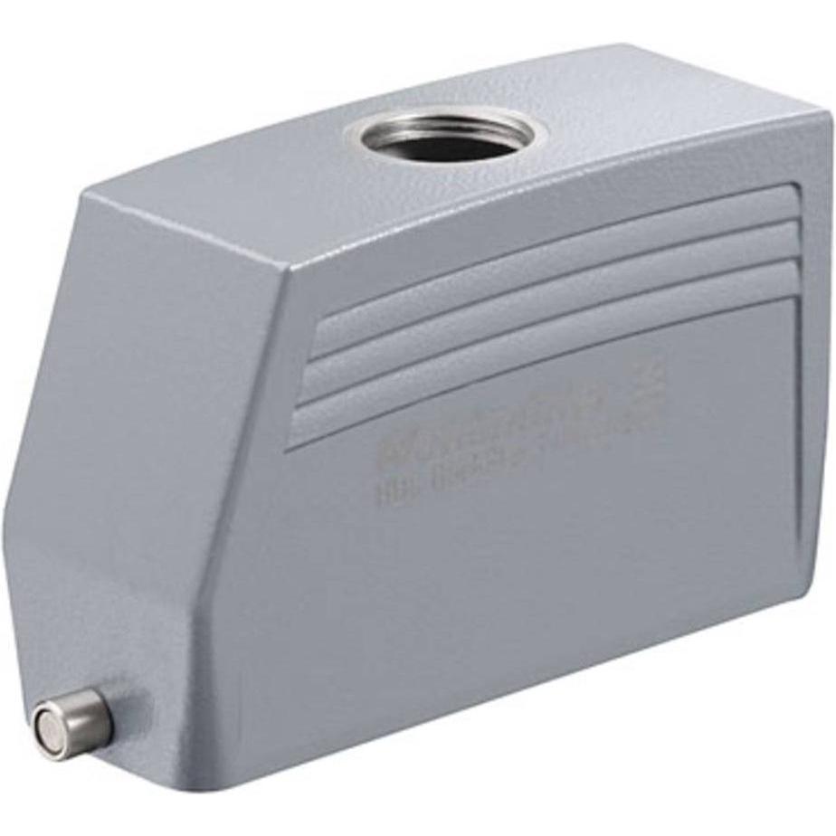 Weidmüller Alloggiamento del gommino, staffa longitudinale, alluminio IP66 1786860000 (Case), Accessori di elettronica + Alloggiamento, Grigio