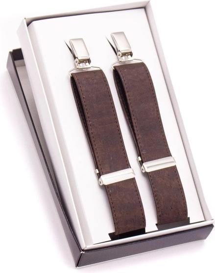 Produktbild MB Cork Braune verstellbare Korkriemen Hosenträger