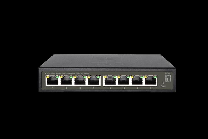 Image du produit LevelOne Commutateur 8x GE GES-2108P 8xPoE (8 ports)