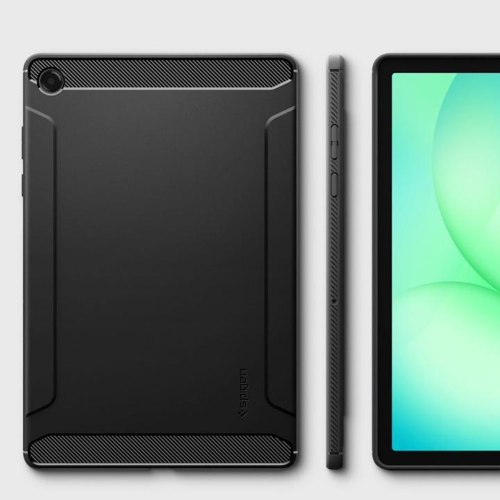 Produktbild Spigen - Rugged Armor - Samsung Galaxy Tab A11 Plus - Matte Black (Samsung Galaxy Tab A11)