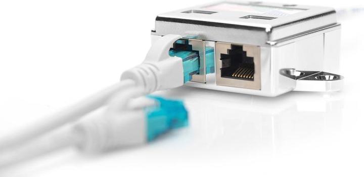 Immagine prodotto Digitus Adattatore cavo patch, CAT 5e, schermato - 1:1 (RJ45, RJ45 (1x))