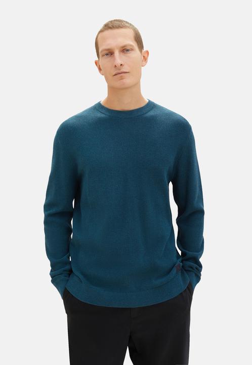 Actual product image Tom Tailor Jumper Knitted jumper R-Neck (M)