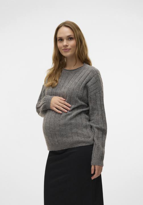 Produktbild Vero Moda Maternity Normal geschnitten Rundhals Pullover Gestricktes Oberteil (XL)
