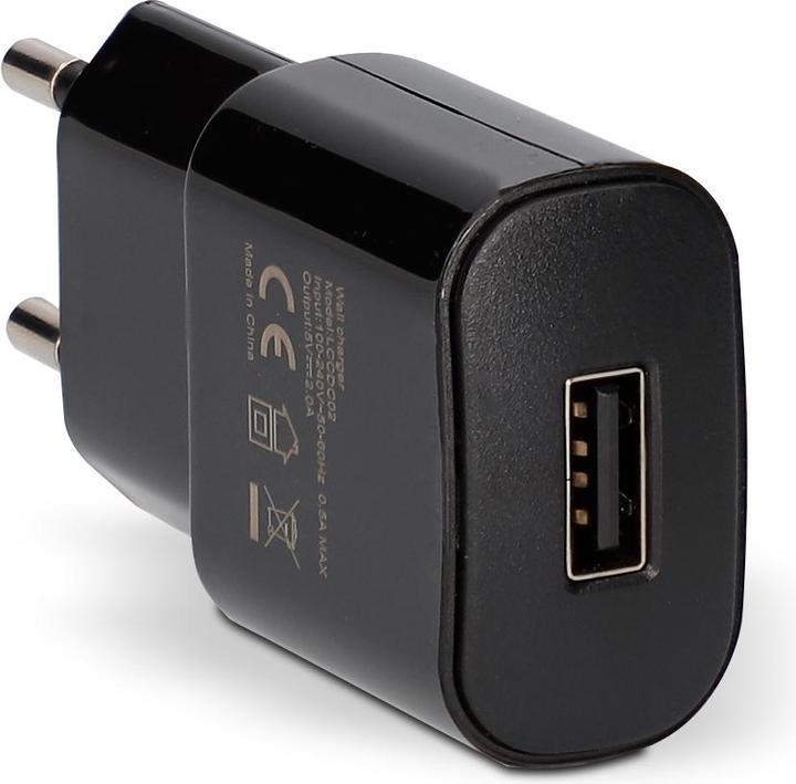 Produktbild Contact Wall Charger 1 Usb + Usb - Usb C Cable (10 W)