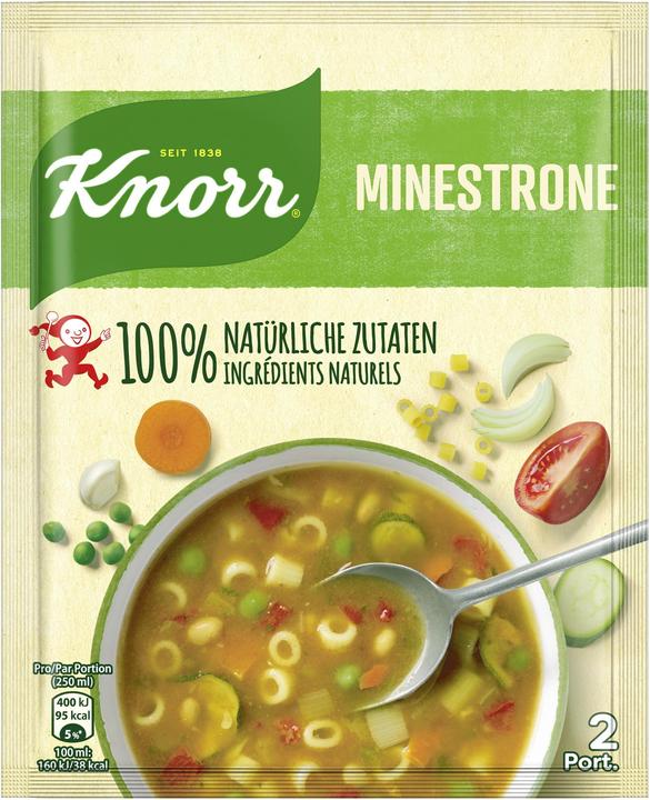 Immagine prodotto Knorr Sacchetto di zuppa di minestrone 100% naturale, minestrone italiano ricco di verdure fresche