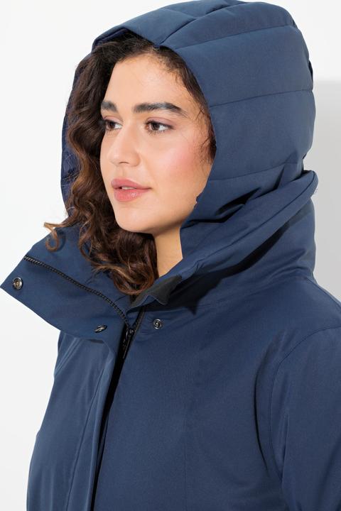 Produktbild Ulla Popken HYPRAR Funktionsjacke, wasserdicht, Kapuze, recycelt (46, 48)