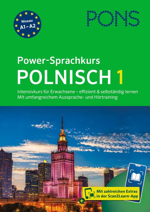 Actual product image Power-Sprachkurs Polnisch 1 (German, Polish, 2024)