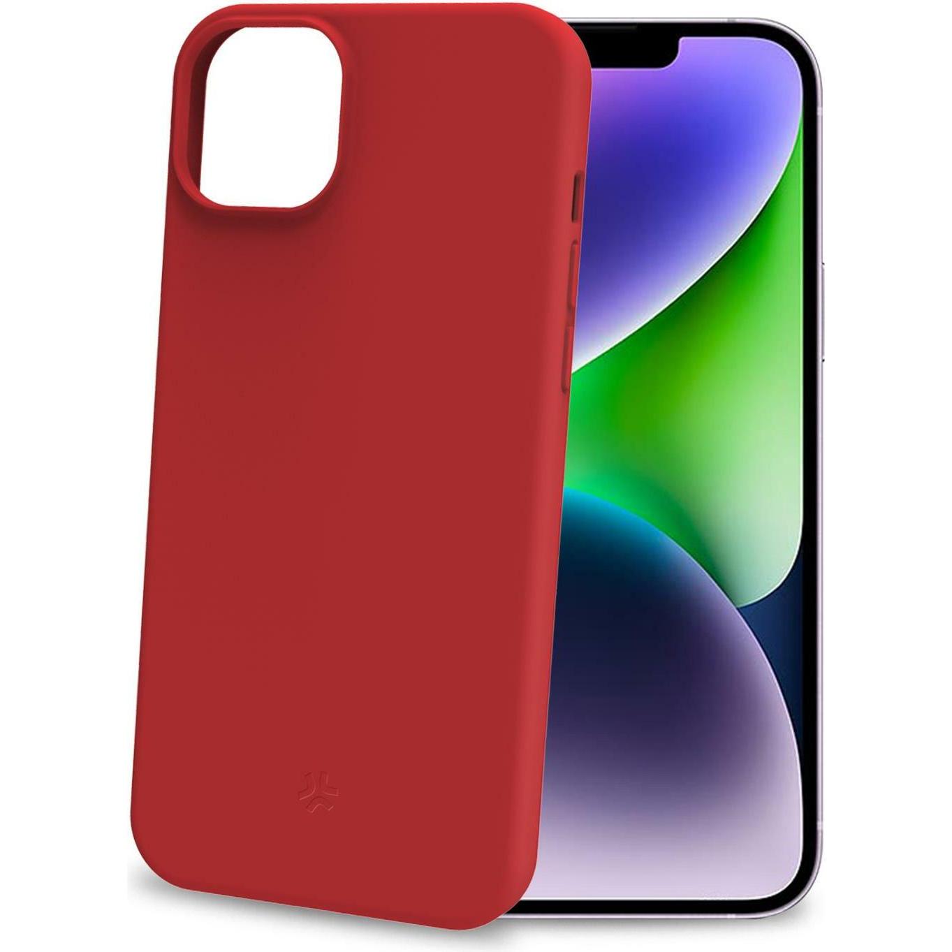 Celly Rosso Cromo Iphone 15 Plus Rd (Apple Iphone 15 Plus), Cover Smartphone,