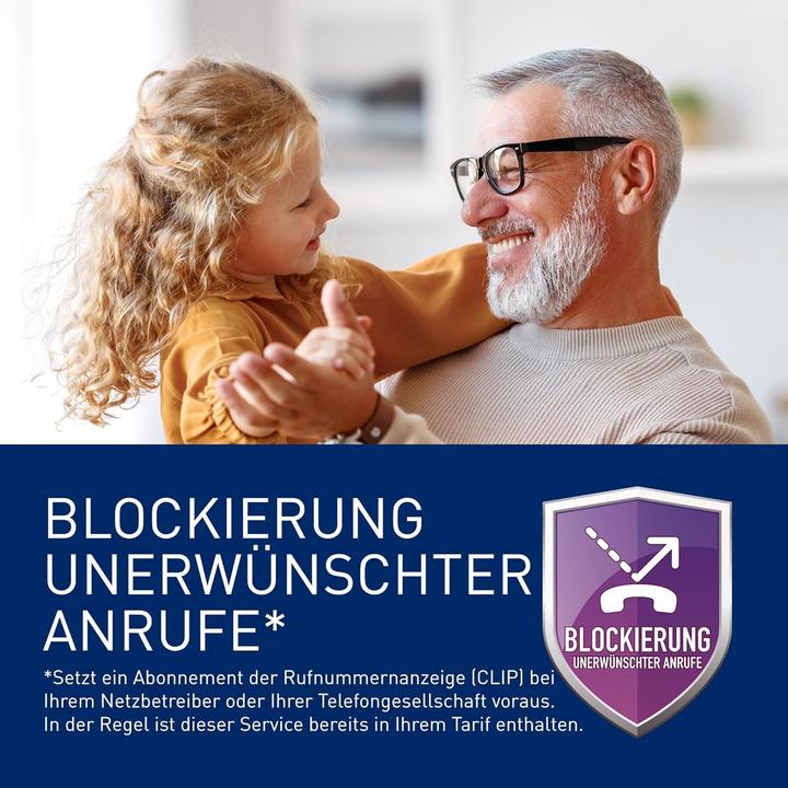 Actual product image Panasonic KX-TGU430EXB DECT Telefoon met Groot Display/Toetsen - Duo Set