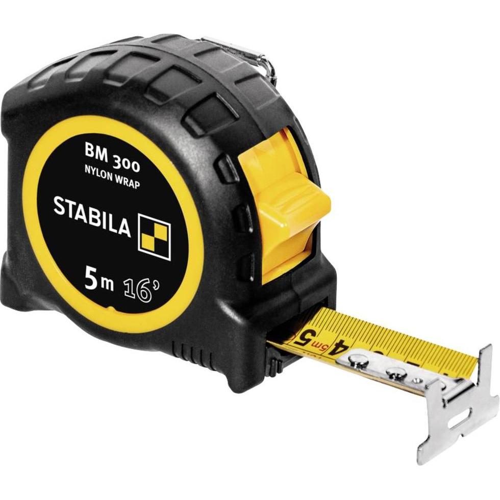 Stabila, Längenmesswerkzeug, Taschenbandmass BM 300, cm/inch-Skala (cm)