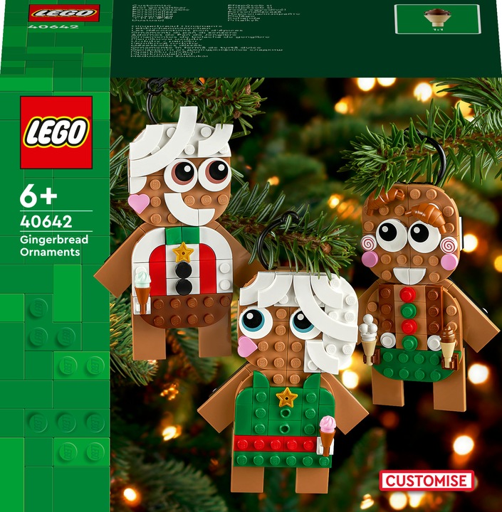 Produktbild LEGO Lebkuchenmännchen (40642, LEGO Saisonale Sets)