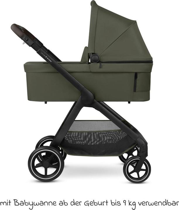 Produktbild ABC Design ABC City Life Kinderwagen Set mit Tragewanne / 2in1 Kombikinderwagen (0 Monate - 4 Jahre)