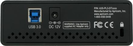 Productafbeelding Apricorn 10TB Aegis hangslot DT (10 TB)