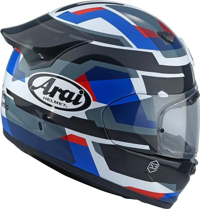 Actual product image Arai Quantic Abstract Blauw Helmet (L)