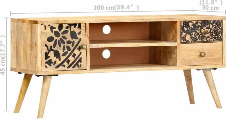 Produktbild vidaXL Brixton (100 x 30 x 45 cm)