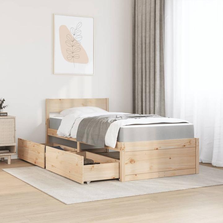 Actual product image vidaXL Bett (200 x 200 cm)