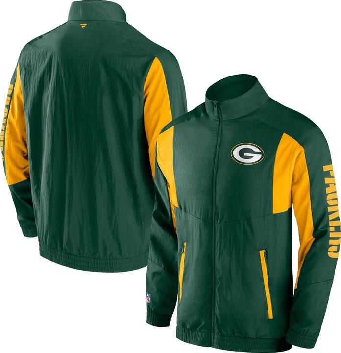Produktbild Fanatics Green Bay Packers Foundation Crinkle Track Jacket - M (M)