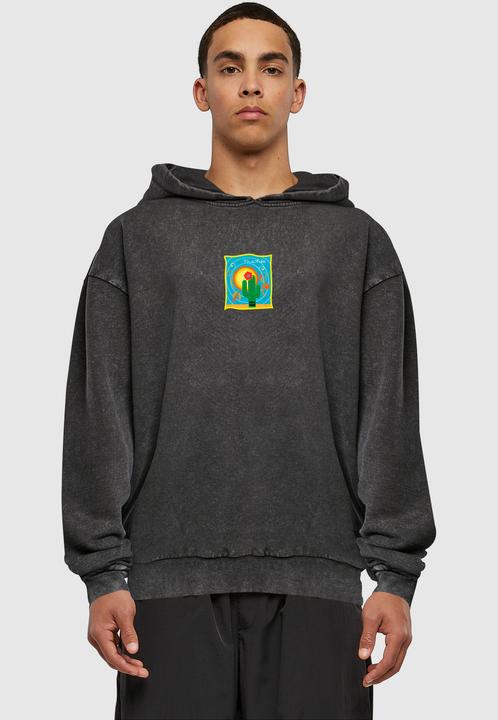 Produktbild Merchcode Frida Kahlo - Cactus Acid Washed Oversized Hoody - 178063 (XL)