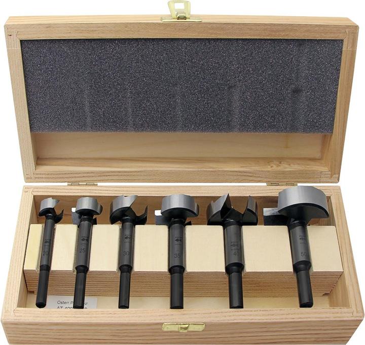 Produktbild Fisch Tools Forstnerbohrersatz Type 0317 (20, 25, 30, 35, 40, 50 Millimeter)