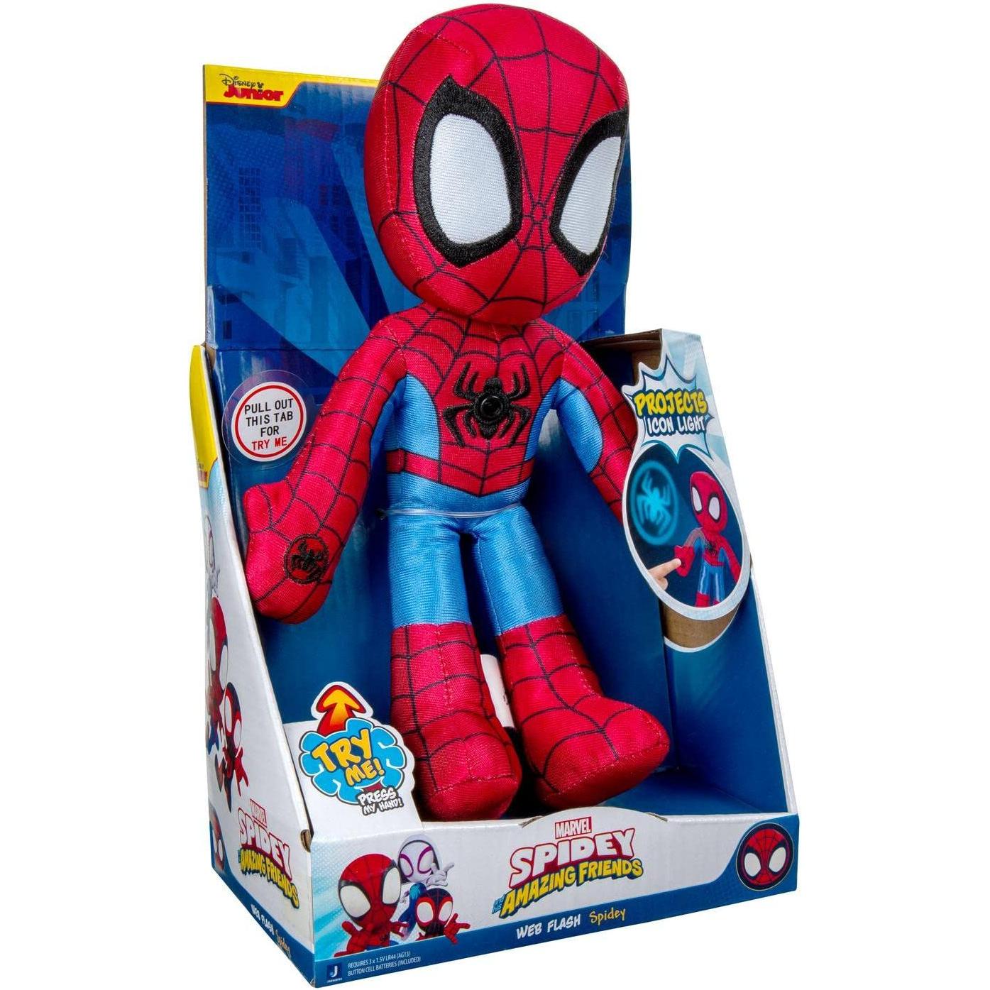 Disney Spidey - Peluche Web Slingers - Spidey (SNF0127)
