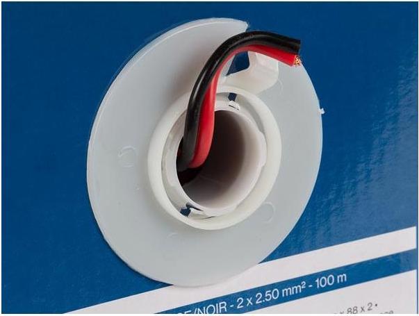 Actual product image Cables SPEAKER WIRE - RED/BLACK - 2 x 2.50 mm² - 100 m (100 m, 2.50 mm²)