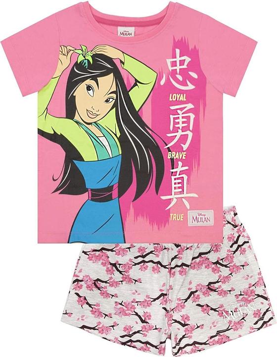 Image du produit Mulan Loyal Brave True Pyjama avec short fille (128)