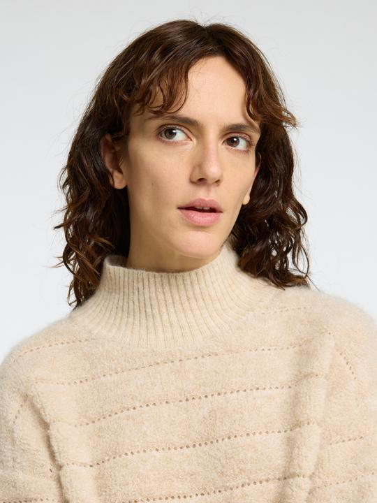 Actual product image Selected Femme Fluffy jumper with high collar (XL)