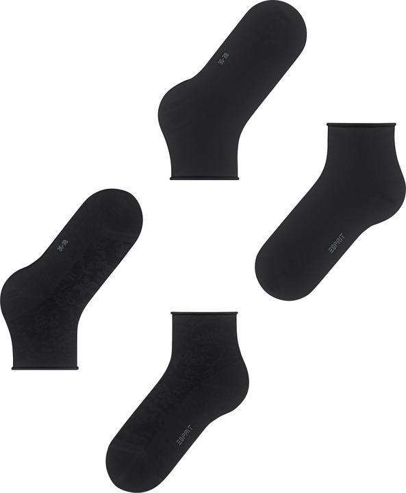 Produktbild Esprit Lacy Flowers 2-Pack Baumwollsocken (2er Pack, 39 - 42)