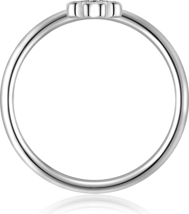 Produktbild Glanzstücke München Damen Ring Kleeblatt Sterling Silber - 34566 (60, 925 Silber)