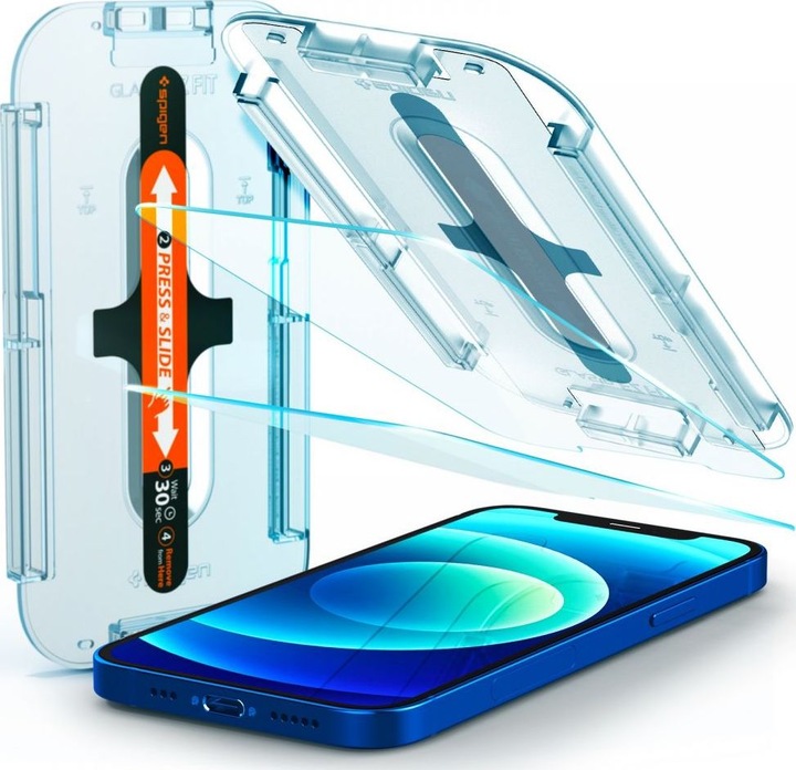 Actual product image Spigen tR EZ Fit (2 Piece, Apple iPhone 12)