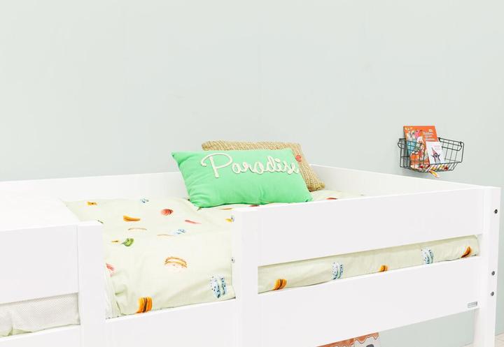 Actual product image ToiToiKids Half Loft Bed 90x200 Mick White (90 x 200 cm)