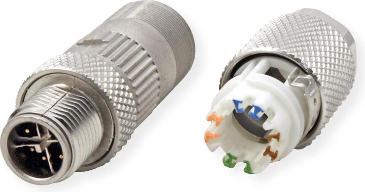 Produktbild Metz Connect IT CONNECT Ethernet M12 Plug (CAT6a)