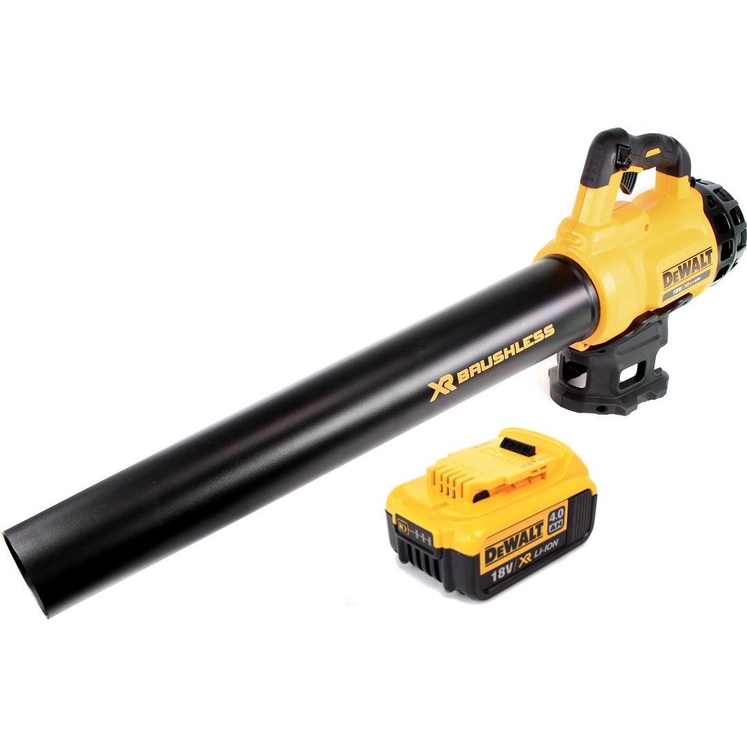 Thumbnail - DeWalt, Laubsauger + Laubbläser, DCM 562 18V Li-Ion Akku Gebläse Laubbläser + 1x DCB 182 18V 4,0 Ah Akku (Akkubetrieb, L...