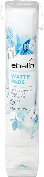 Actual product image dm ebelin Cotton pads