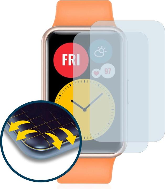 Productafbeelding BROTECT Volledig bedekkende screen protector (Horloge Fit)