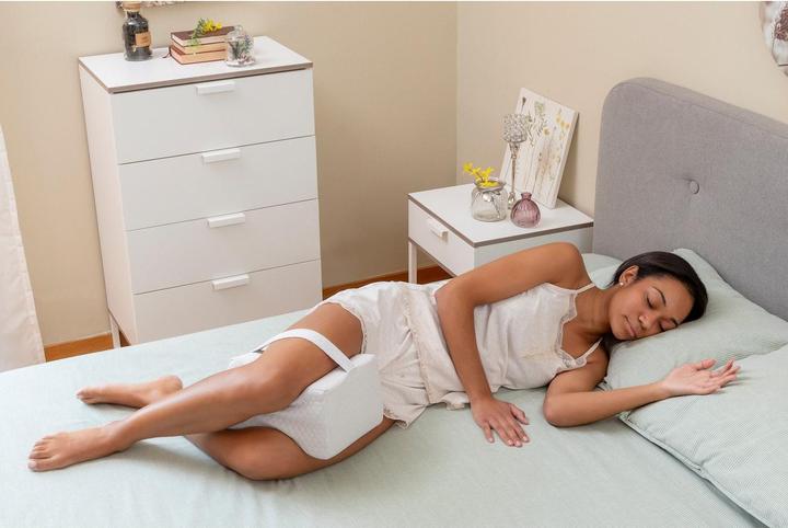 InnovaGoods Beinkissen mit Befestigungsband Lerellow