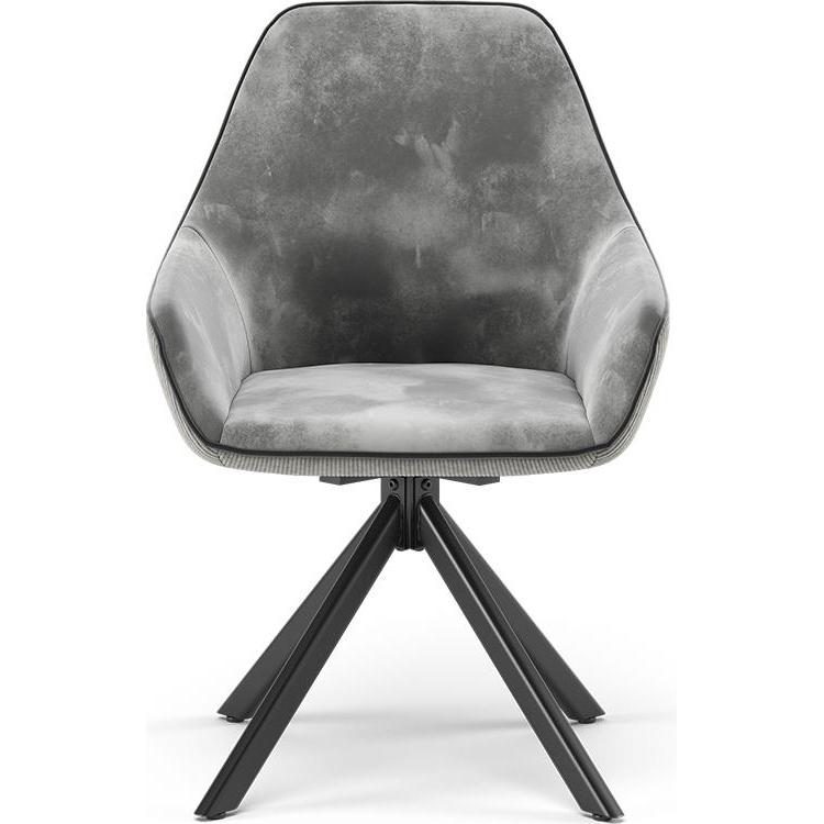 Thumbnail - Vichy, Sessel, Loungesessel Eleganza, Grau, 60 x 89 cm
