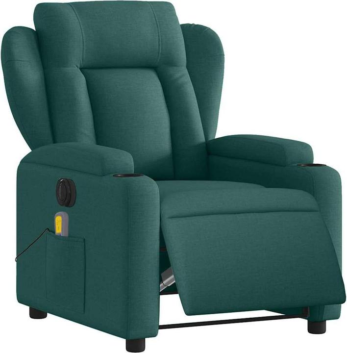 Actual product image vidaXL Massage chair electric fabric