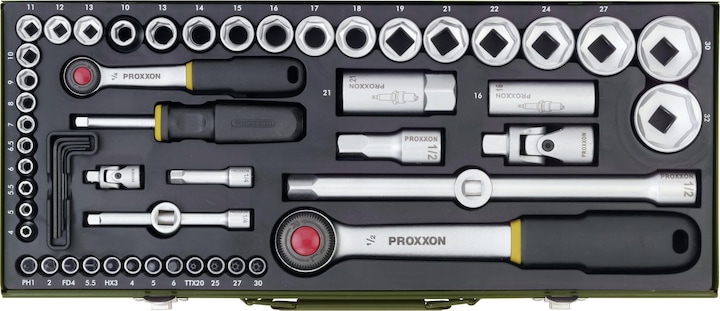 Produktbild Proxxon Komplett-Steckschlüsselsatz (1/2")