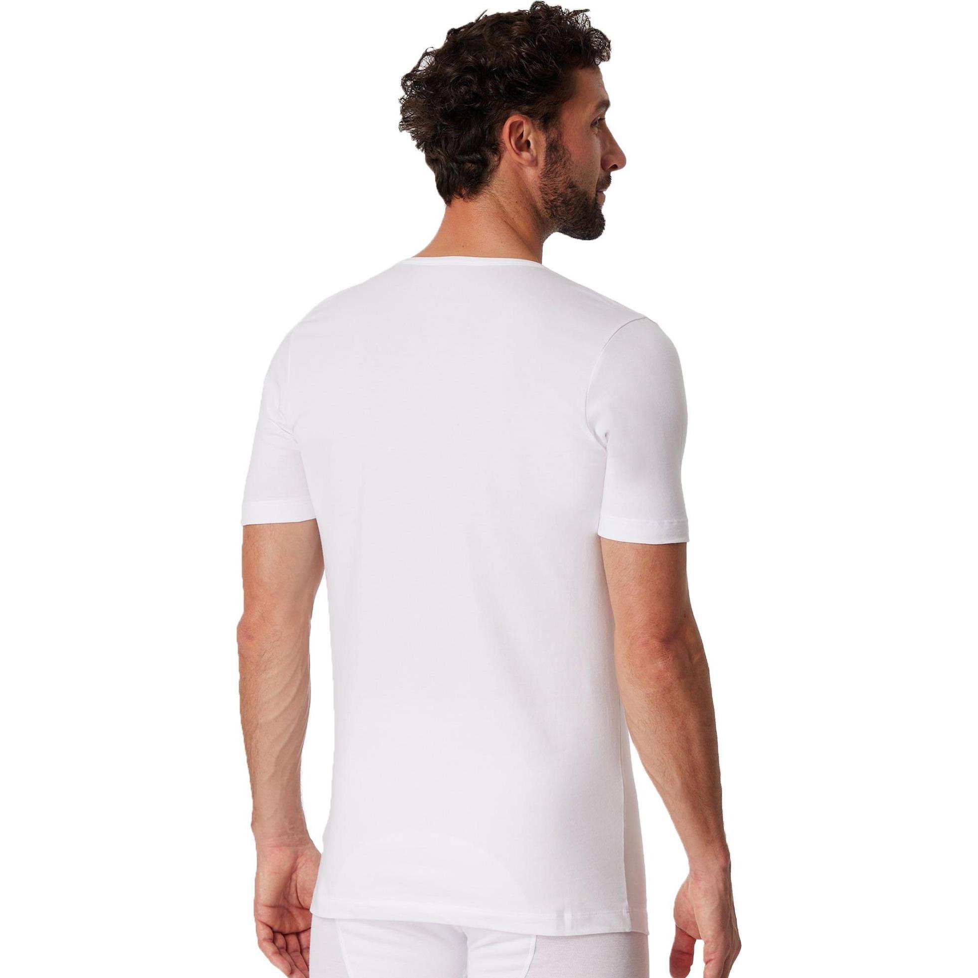 Thumbnail - Schiesser, Herren, Shirt, T-Shirt Casual Bequem sitzend 2PACK T-shirt, Schwarz, (4XL)