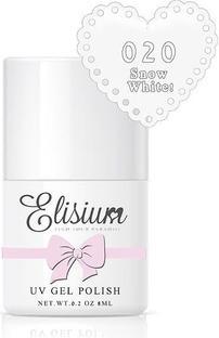 Produktbild Elisium Uv - Gel Polish Lacier Hybrid Is Chitchok 020 Snow White 8Ml (020 Snow White, UV-Gel Lack)